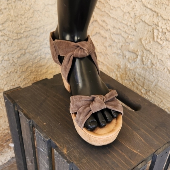 Gabor‎ Leather Suede Sandals - Picture 10 of 10